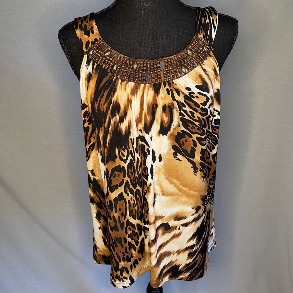 AGB leopard print top